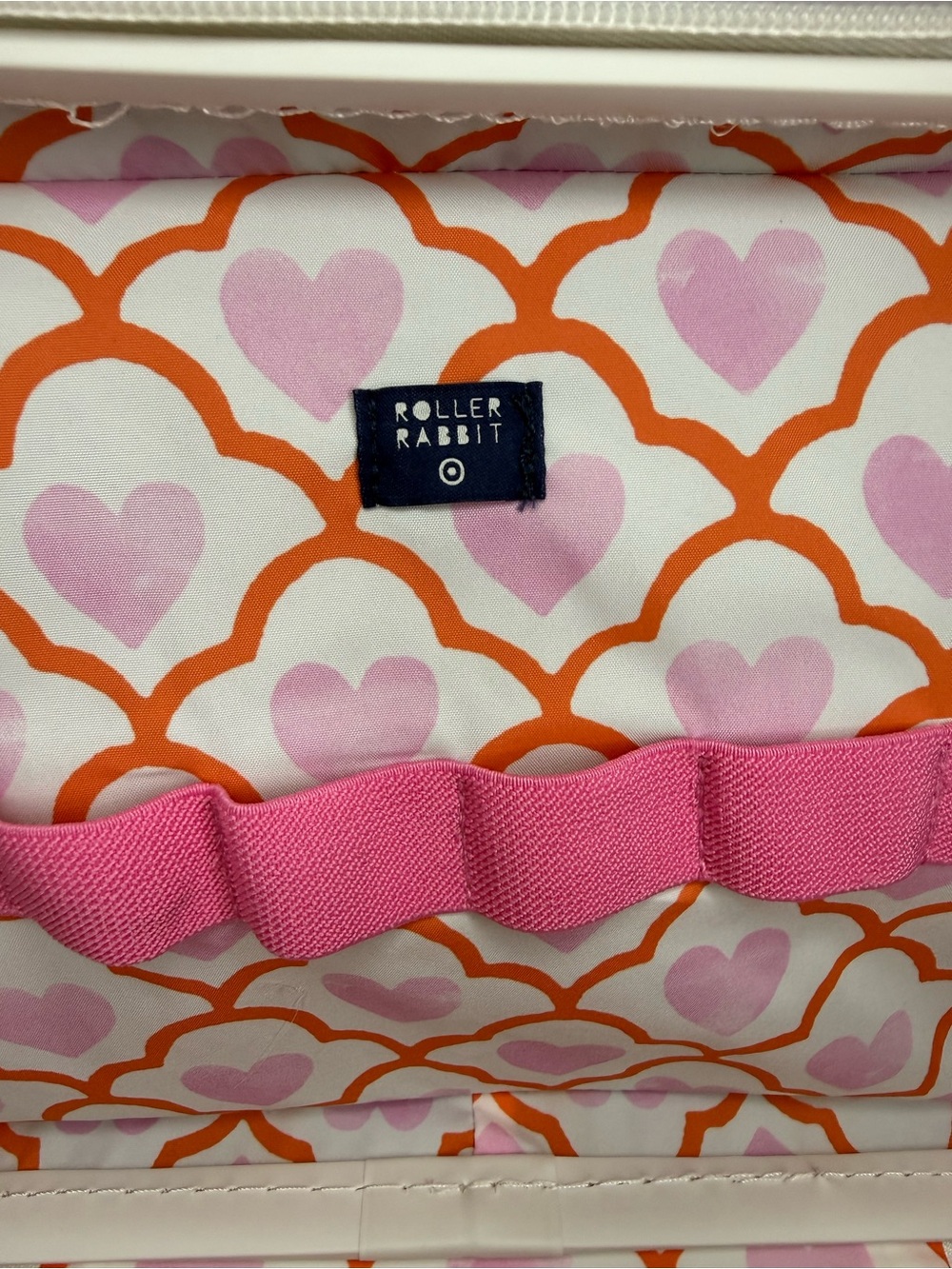 Roller Rabbit x Target Soft Pink Trunk Vanity Case NWT - Picture 6 of 6